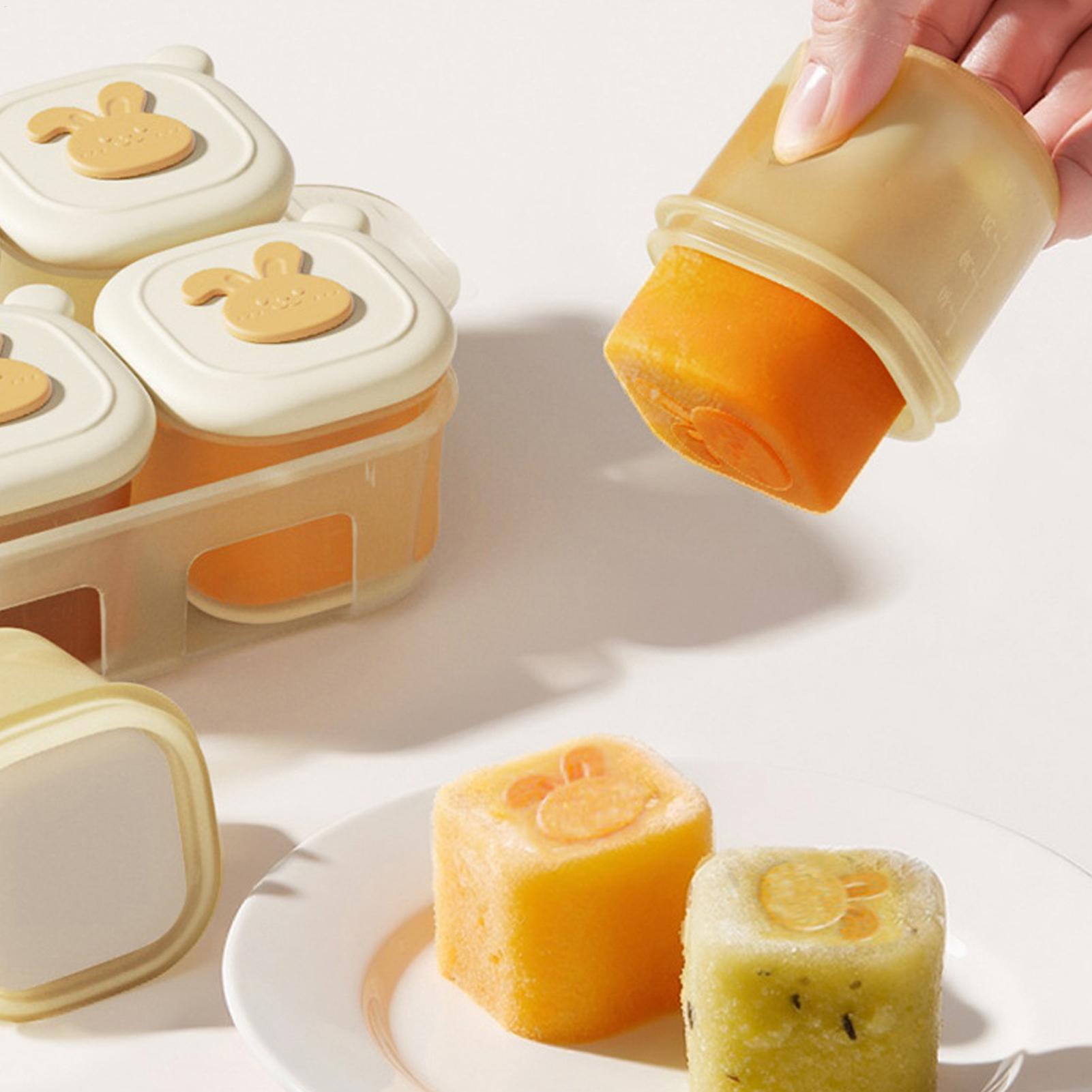 Baby Food Yogurt - 큐브형 이유식 냉동 트레이 어린이 요구르트