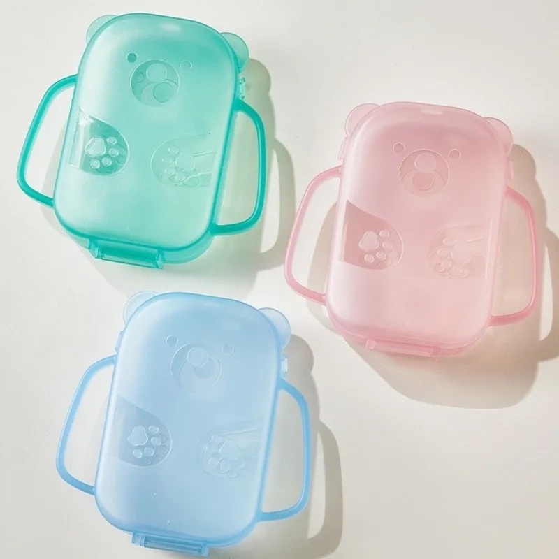 Baby Puree Pouch - 흘림 방지, 누출 방지, 손잡이가 있는