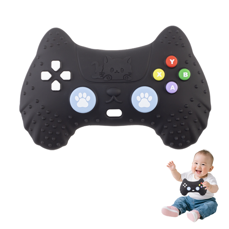 Baby Food Natural - 귀여운 고양이 모양 게임 컨트롤러 실리콘