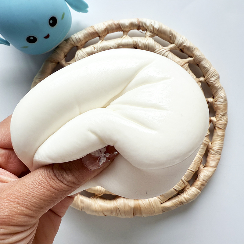 Baby Food Yogurt - 1PC 요구르트 케이크 스퀴시 장난감, PU