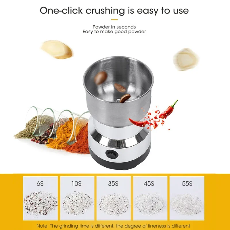 Baby Food Mill - 미니 전기 분쇄기 300ml 초미세 분쇄기