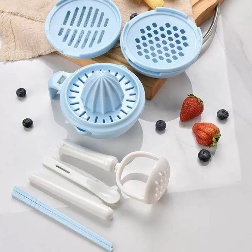 단색 아기 음식 분쇄기 수제 다기능 수동 분쇄기 사용이 - Baby Food Mill 리뷰 및 가격