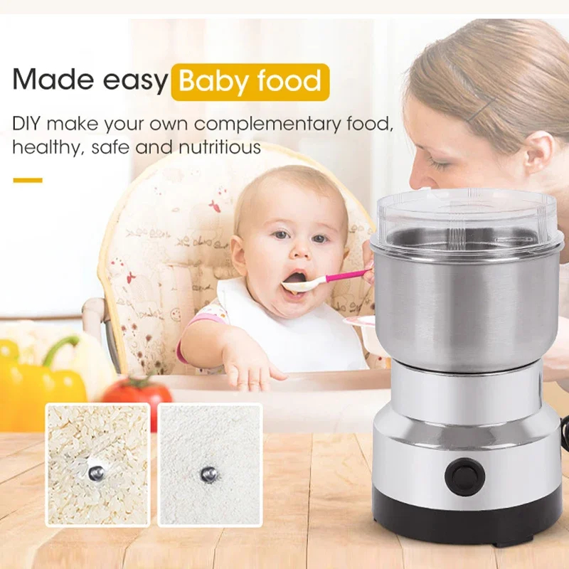 미니 전기 그라인더 가정용 300ml 초미세 이유식 분 - Baby Food Mill 리뷰 및 가격