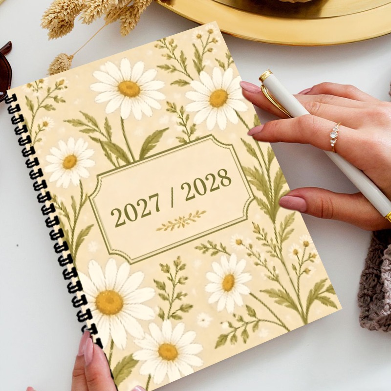 A5 스파이럴 바운드 플래너 2027-2028, 월별  - Baby Food Schedule 리뷰 및 가격