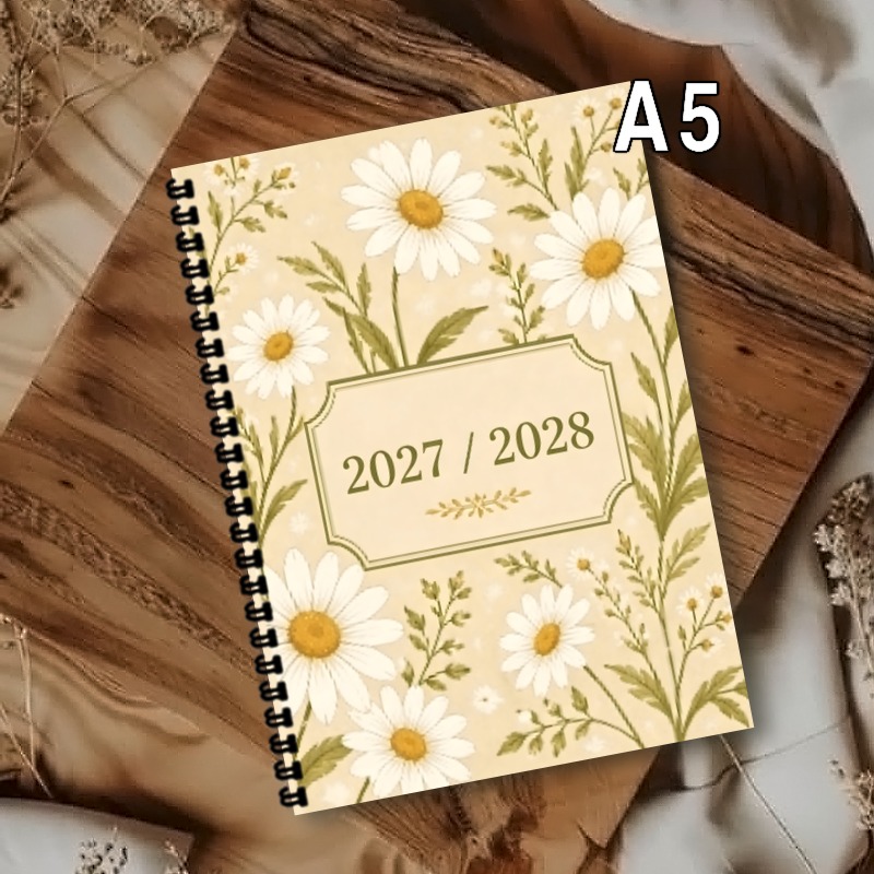 A5 스파이럴 바운드 플래너 2027-2028, 월별  - Baby Food Schedule 리뷰 및 가격
