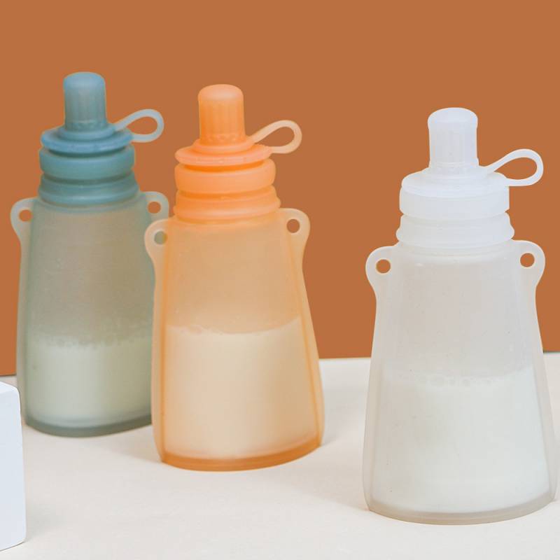6개월 이상 유아용 휴대용 우유 저장 가방 식품 등급  - Baby Puree Pouch 리뷰 및 가격
