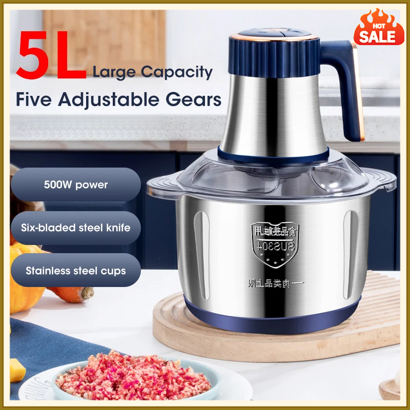 5L 전기 고기 분쇄기 304 스테인리스 스틸 식품 분 - Baby Food Mill 리뷰 및 가격