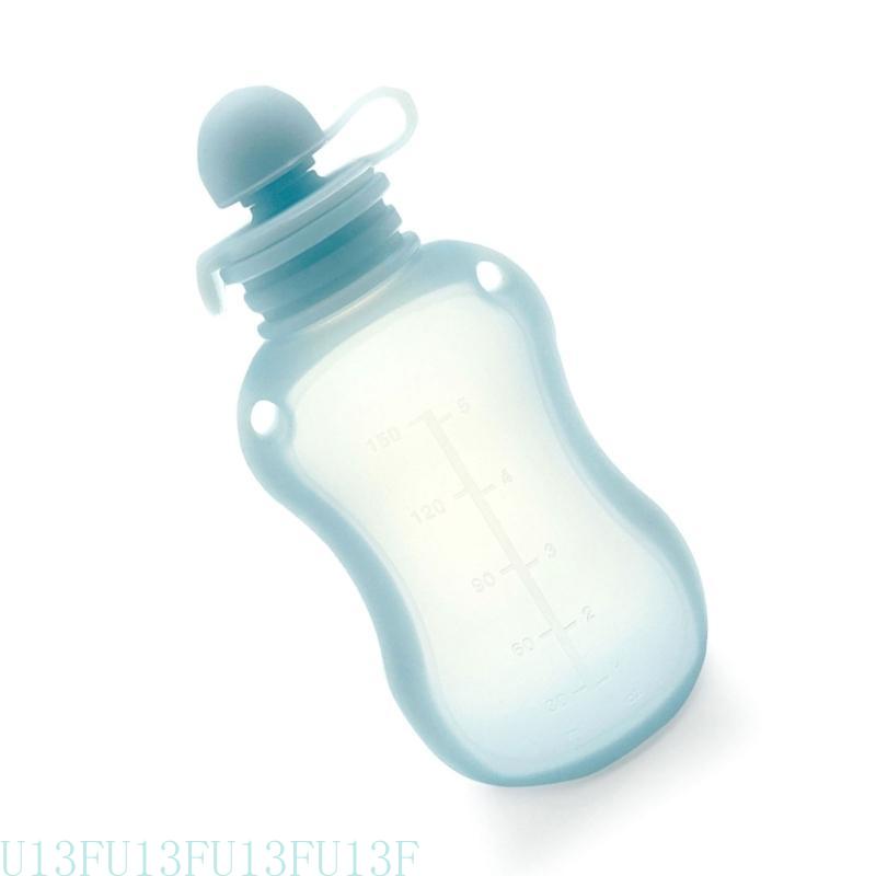 U13F 150ml 리필 가능한 유아식 푸드 저장 가방 - Baby Puree Pouch 리뷰 및 가격