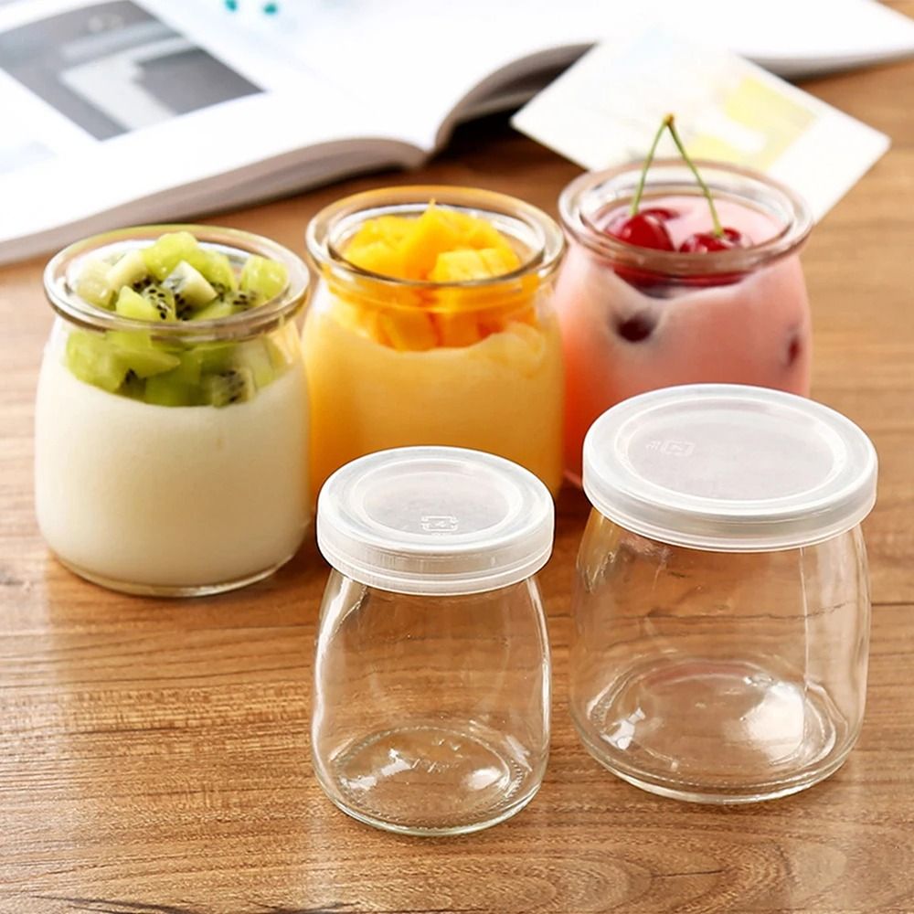 유리 보관 컵 푸딩 병 뚜껑 요구르트 유아용 식품 용기 - Baby Food Yogurt 리뷰 및 가격