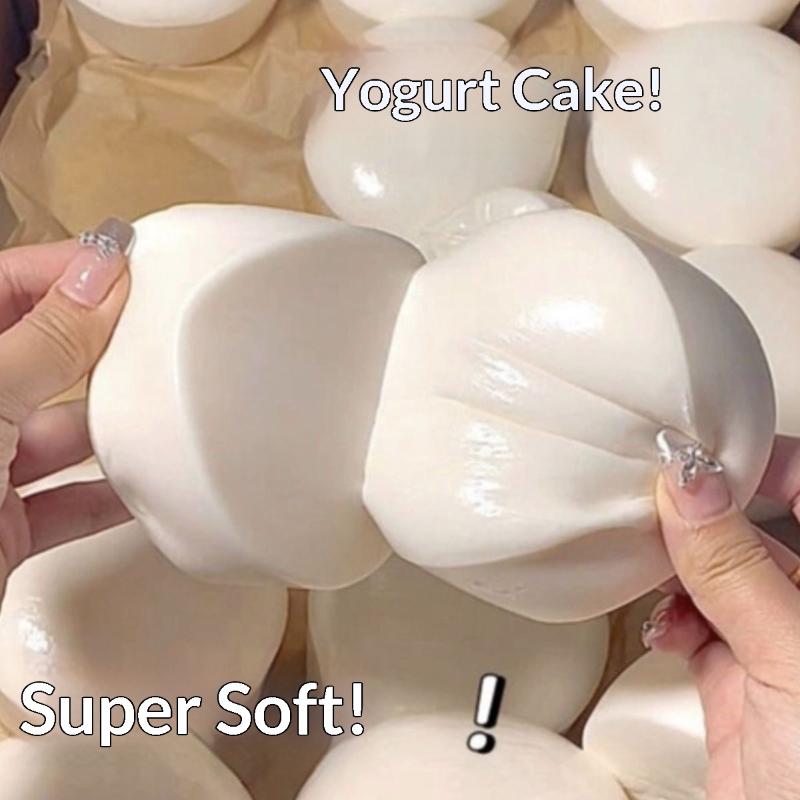 말랑말랑한 요구르트 케이크 빵 모양 스퀴즈 장난감, 부 - Baby Food Yogurt 리뷰 및 가격