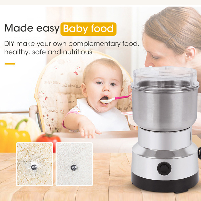 미니 전기 그라인더 4 블레이드 가정용 300ml 초극 - Baby Food Mill 리뷰 및 가격