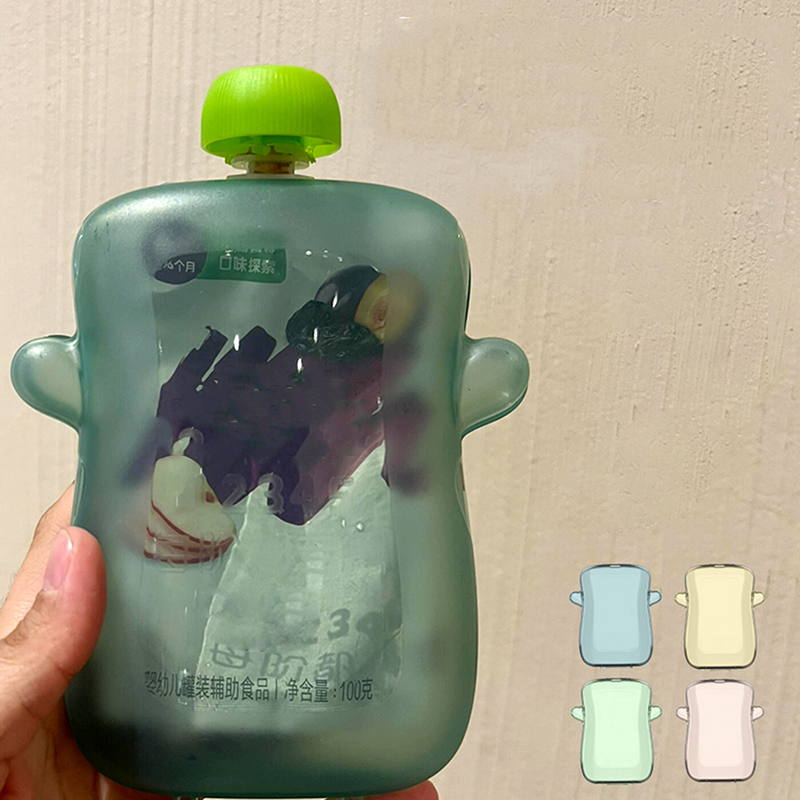 아기용 자가 수유 식품 파우치, 짜지 거치대, 누출 없 - Baby Puree Pouch 리뷰 및 가격